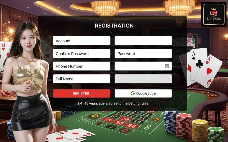 Hướng Dẫn Đăng Ký Loto188