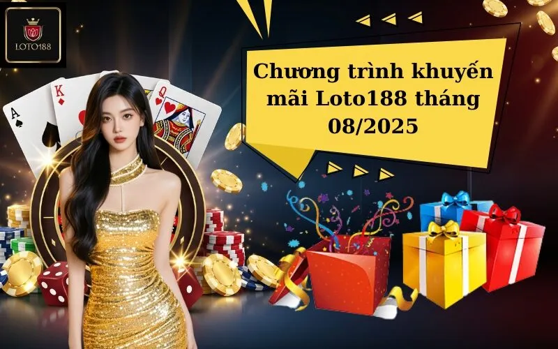 Tổng hợp các ưu đãi khuyến mãi hot nhất tháng 082025 Loto188